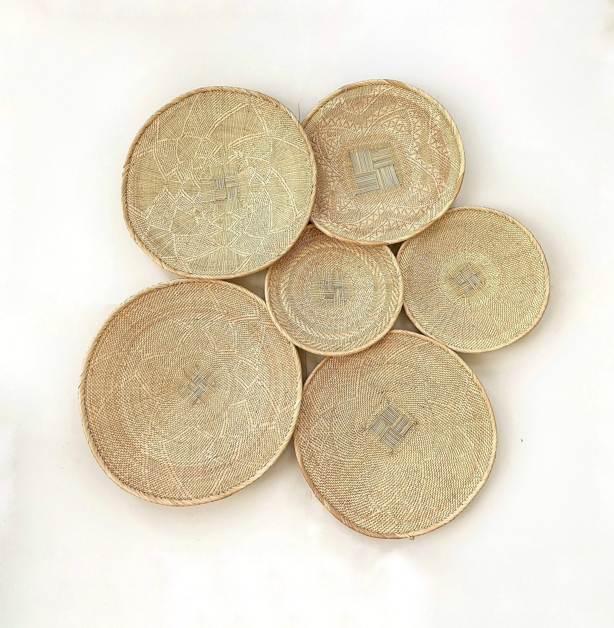 Natural Binga Baskets Set of 6