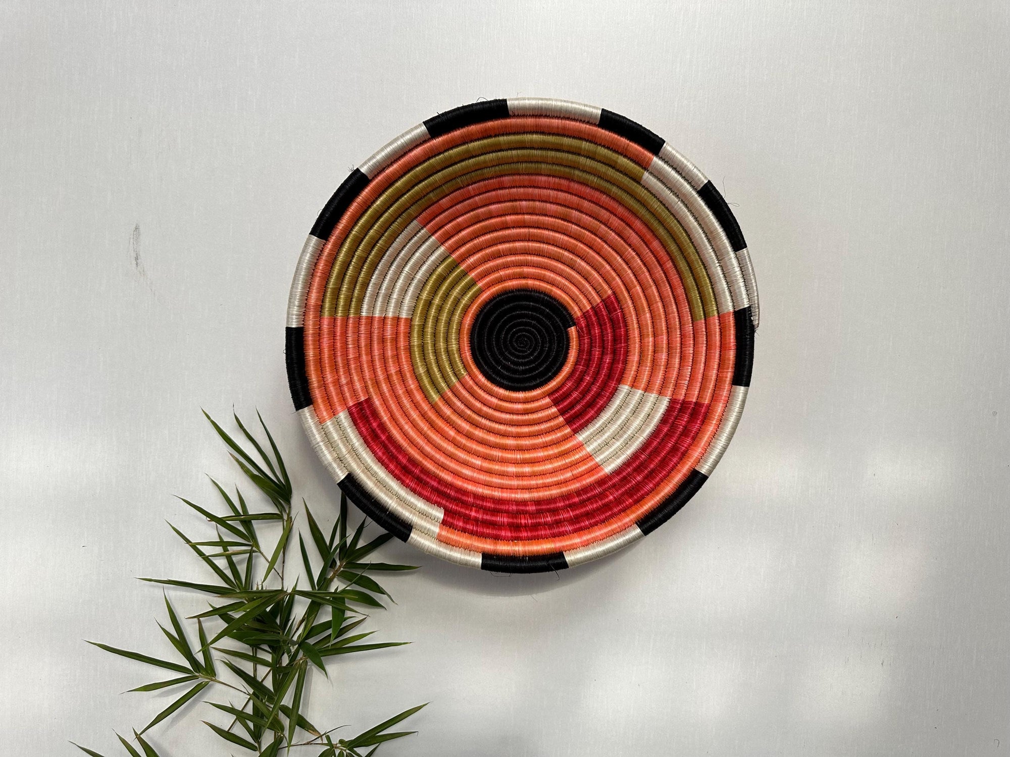 Sayari African Basket - Handwoven wall basket