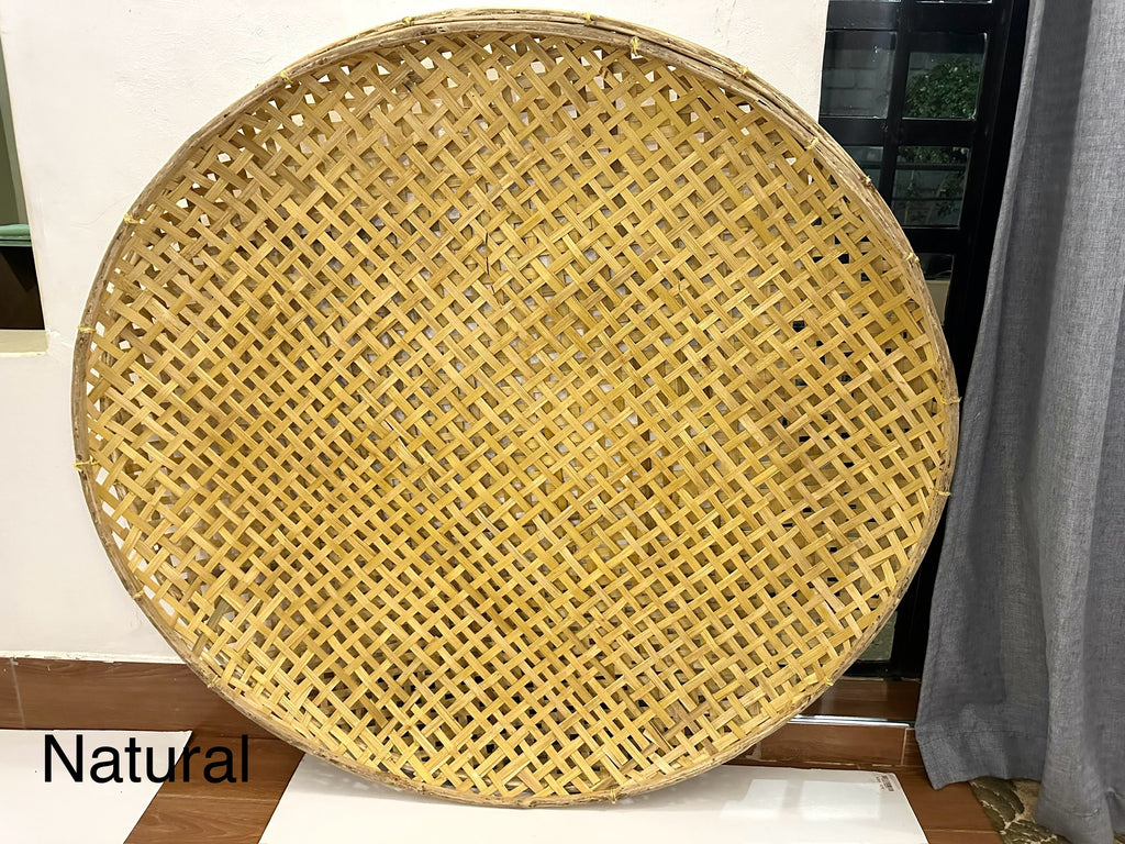 Bamboo Baskets for Ceiling Decor 3PCS Set