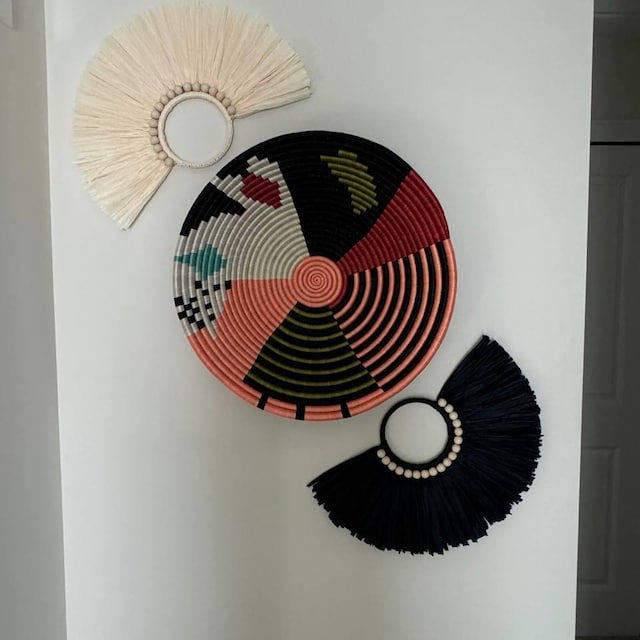 Kalisimbi African Basket- Handwoven Colorful