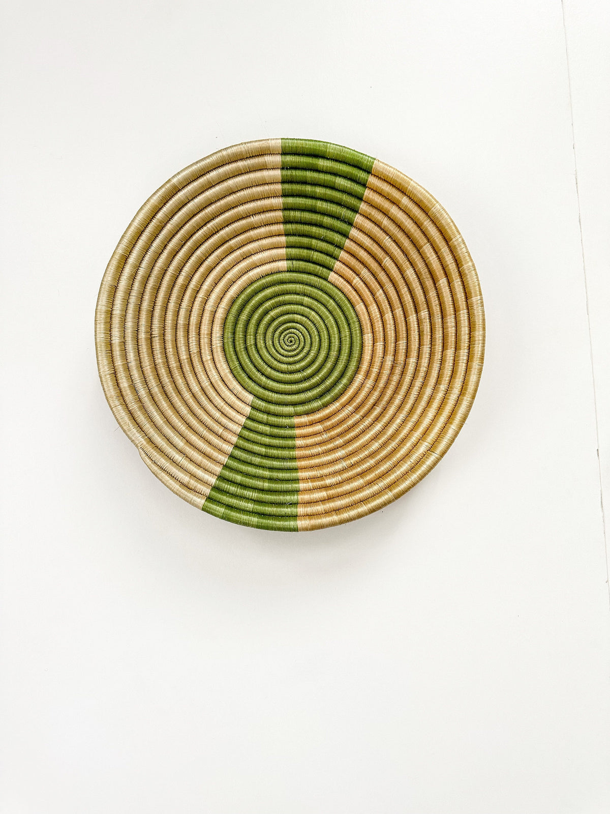 Woven Sisal Bowl - African Wall Basket