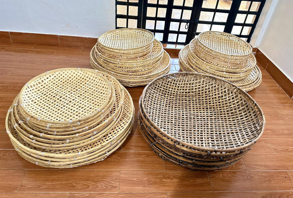 Bamboo Basket Ceiling Decor, Restaurant Decor, Hotel Lighting