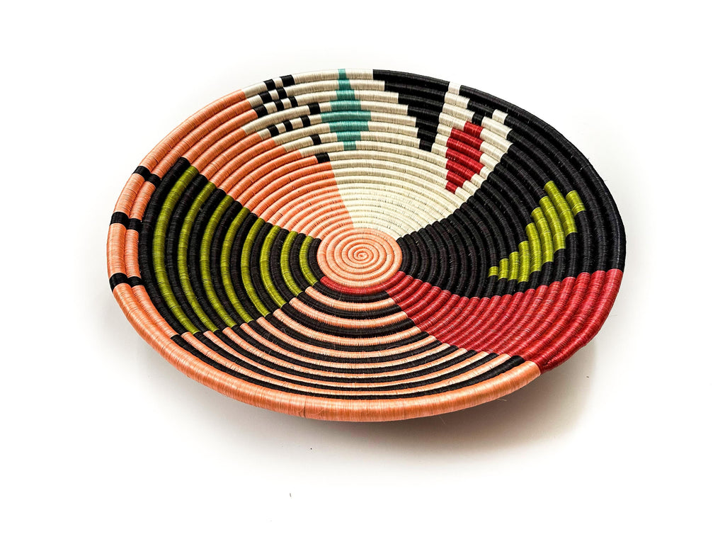 20 inch Colourful African Basket