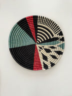 Large Woven Colorful Basket