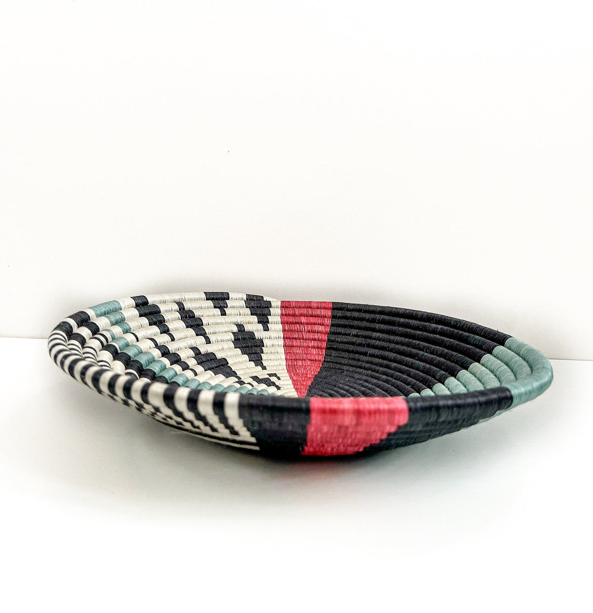 Large Woven Colorful Basket