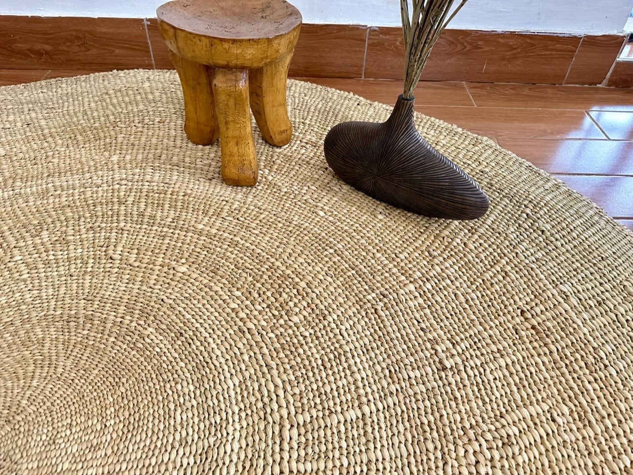 Seagrass Rug - Natural Fibre Rug, African Mbulu Rug, Area rug