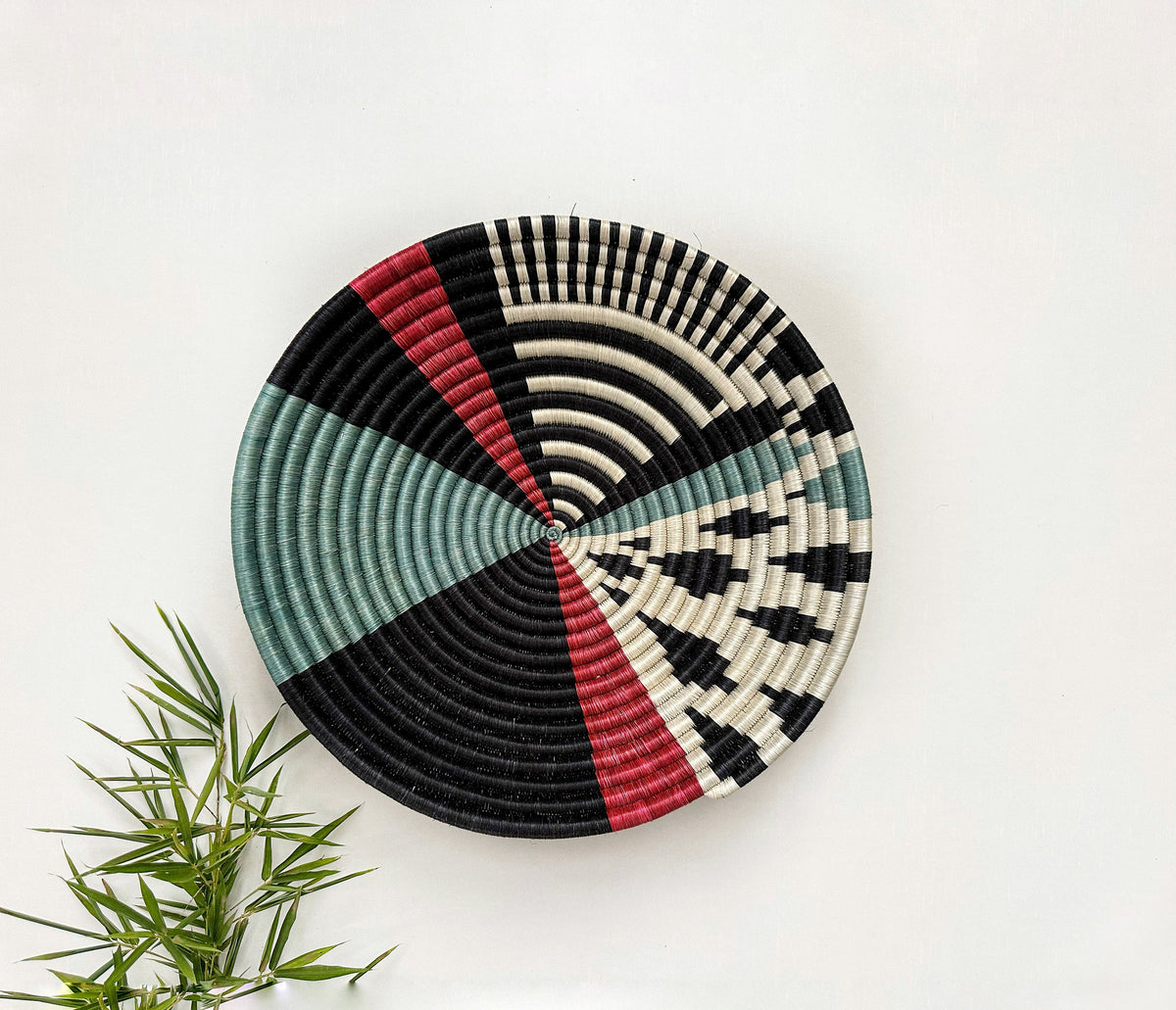 Large Woven Colorful Basket
