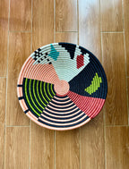 20 inch Colourful African Basket