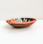 Kalisimbi basket bowl - Handwoven Colorful wall Basket