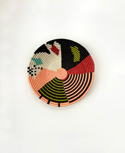 20 inch Colourful African Basket