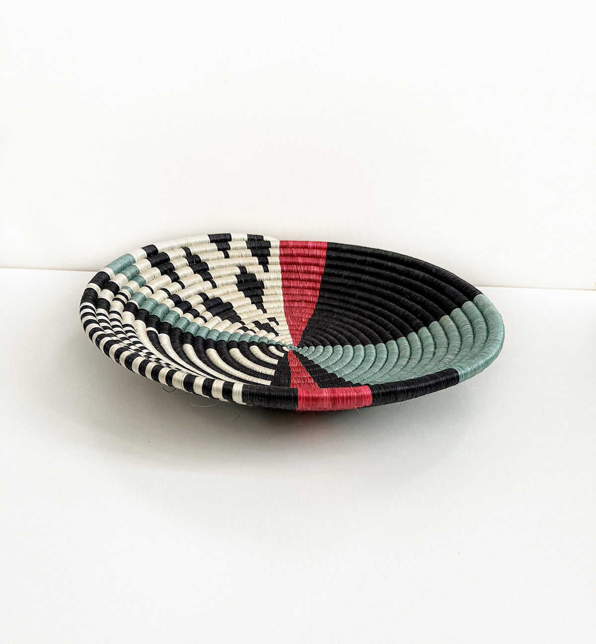 Large Woven Colorful Basket