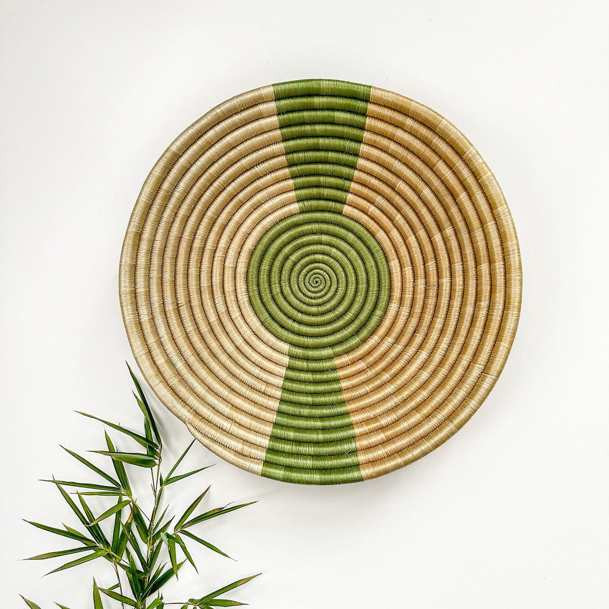 Woven Sisal Bowl - African Wall Basket