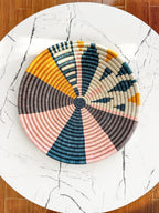 Large Colorful Basket | African Wall Basket