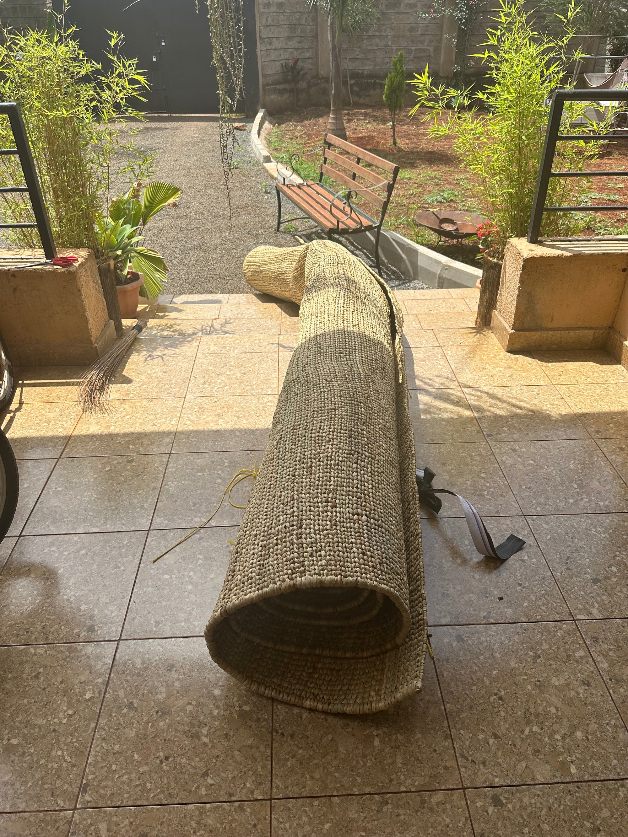 Seagrass Rug - Natural Fibre Rug, African Mbulu Rug, Area rug