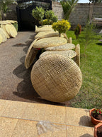 Bamboo Baskets for Ceiling Decor 3PCS Set
