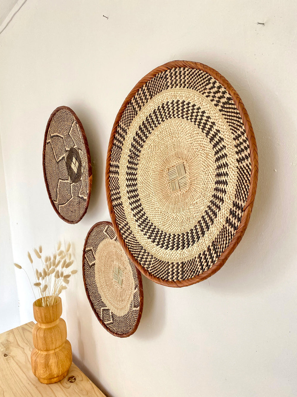 Woven Baskets for Wall Decor