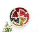 Colorful Woven Basket- African Decor