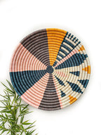 Large Colorful Basket | African Wall Basket