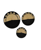 Sunburst Wall Basket Decor - Set of 3, available from size 10 inch - 20 inch