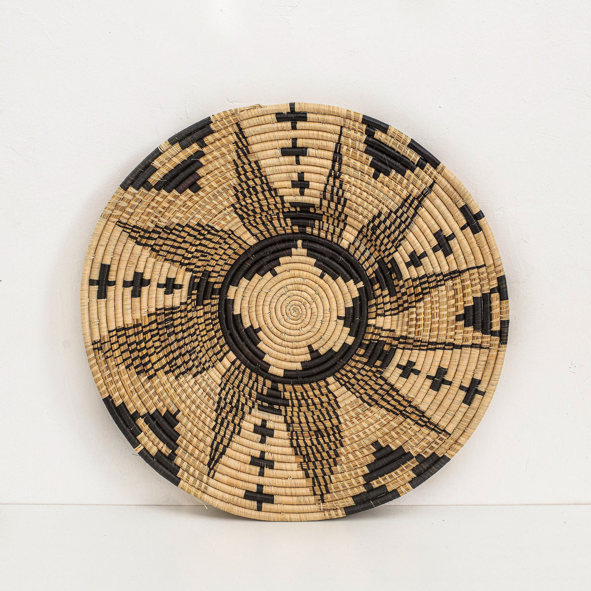 Large Raffia Wall Hanging - Basket Wall Art