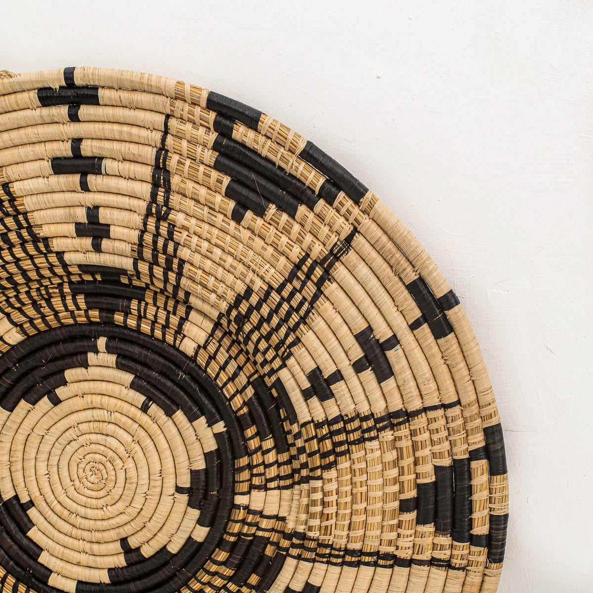 Large Raffia Wall Hanging - Basket Wall Art