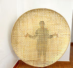 Bamboo Basket Ceiling Decor, Restaurant Decor, Hotel Lighting