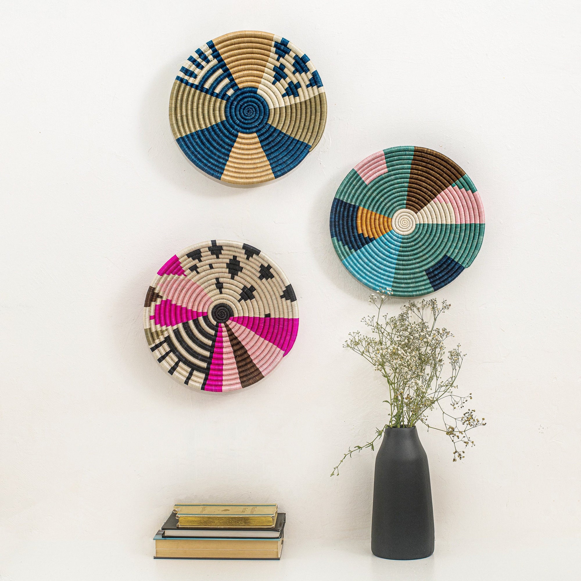 Woven African Basket | Baskets for Wall Decor