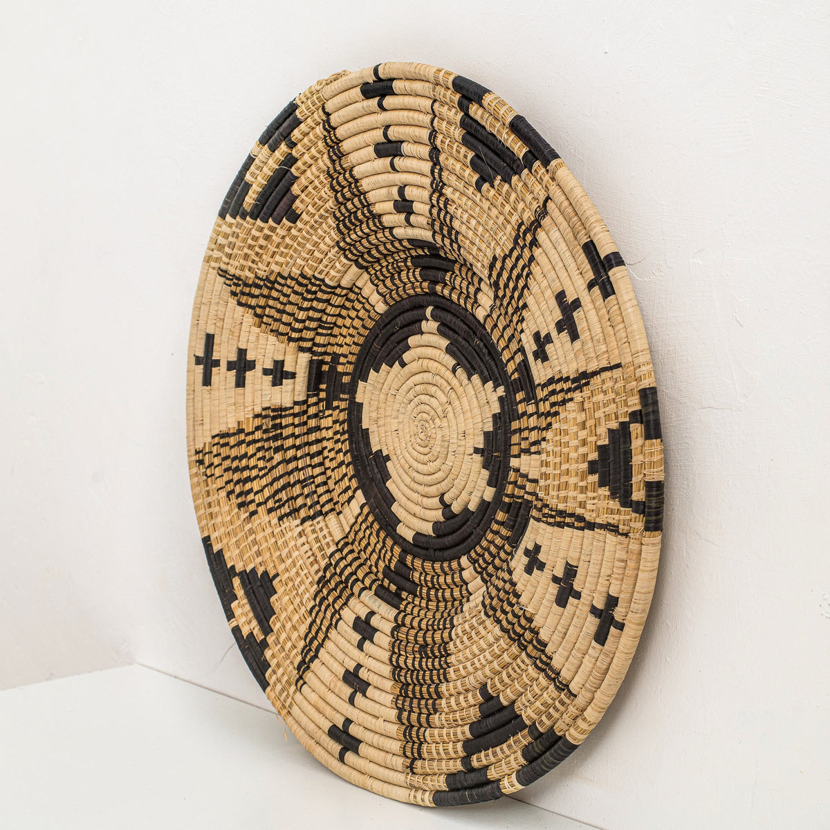 Large Raffia Wall Hanging - Basket Wall Art