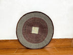 Large Binga Basket: 24'' Brown Woven Wall Hanging Decor