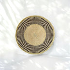 Handwoven African Basket Wall Decor: 20'' Boho Binga Basket