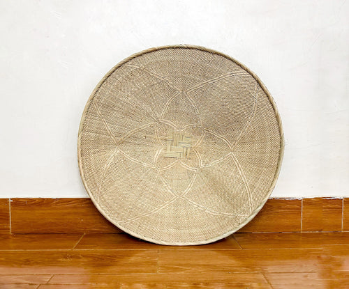 30'' Binga Wall Basket: Natural Woven Wall Decor, Housewarming Gift