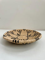 Large African Basket - Wall Basket decor - brown/ Black, boho home accents