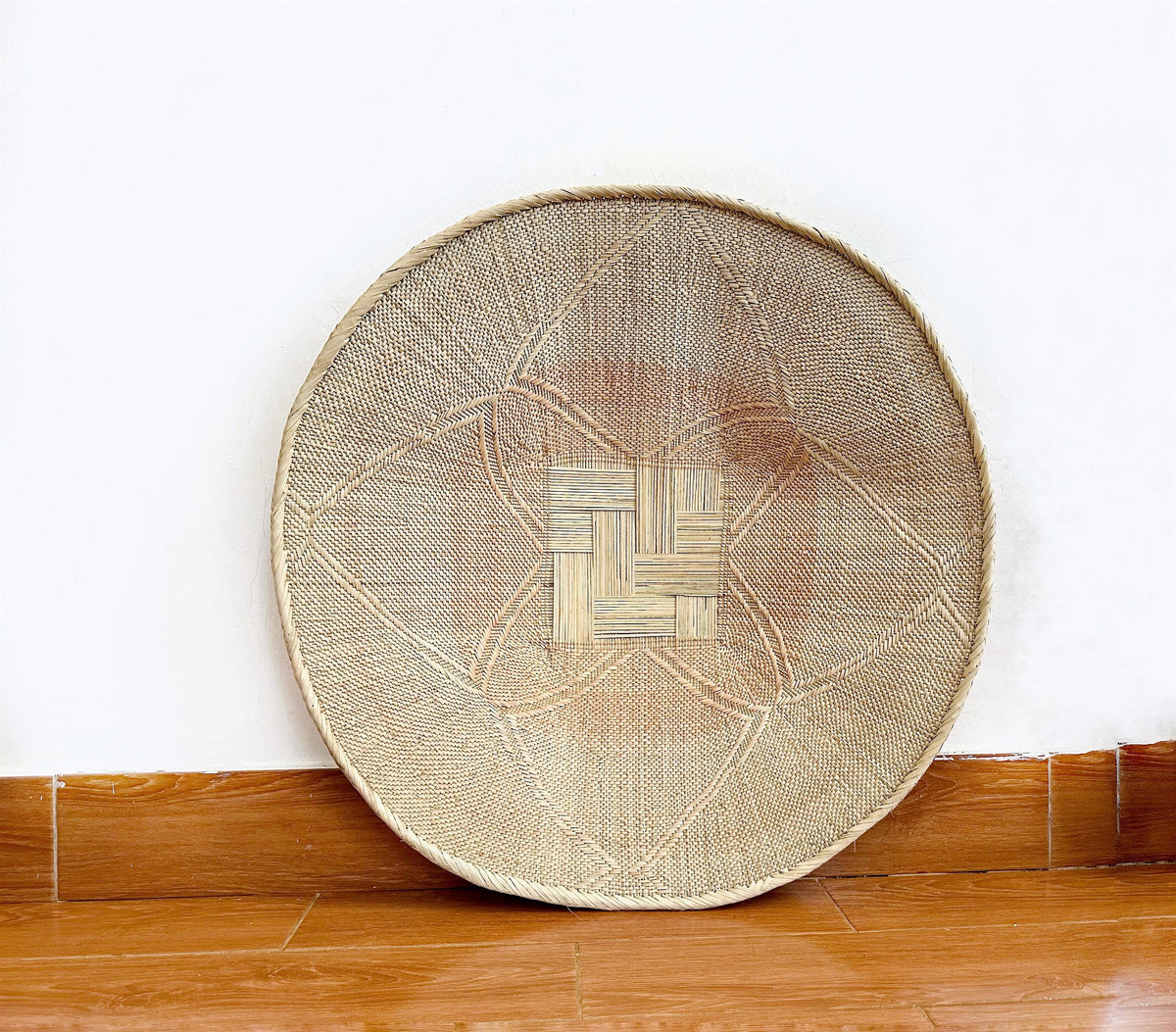 Large Natural Wall Basket - 32 inch Binga Basket, Boho Home Decor
