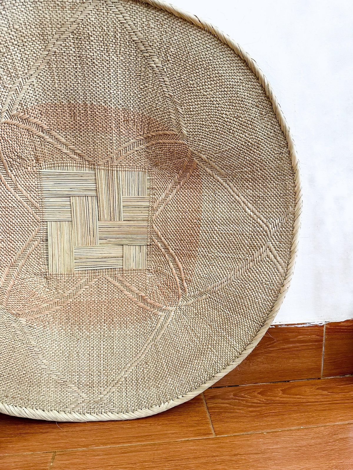 Large Natural Wall Basket - 32 inch Binga Basket, Boho Home Decor