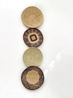 Wall Decor Baskets Set of 4, Woven Wall Basket